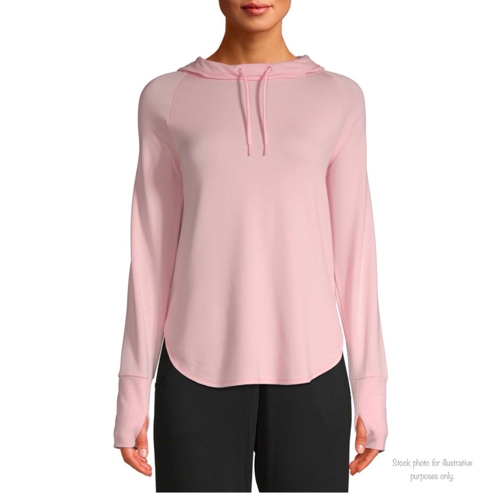 NWT Avia Women's Size Large Active Performance Lightweight Hoodie, Pink